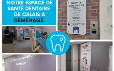 🔵 Calais :  Notre Espace de Santé Dentaire a déménagé 🎉